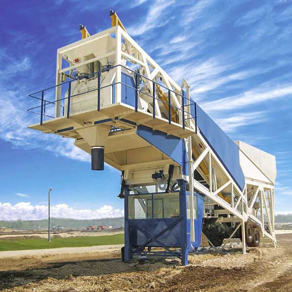 Mobile Wet Concrete Plant Model Range 3 YHZS mobile wet concrete batching plant option 3
