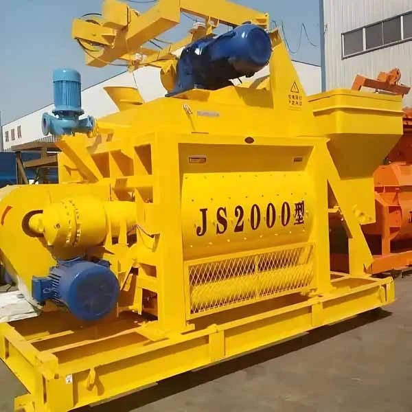Twin Shaft Concrete Mixer high quality